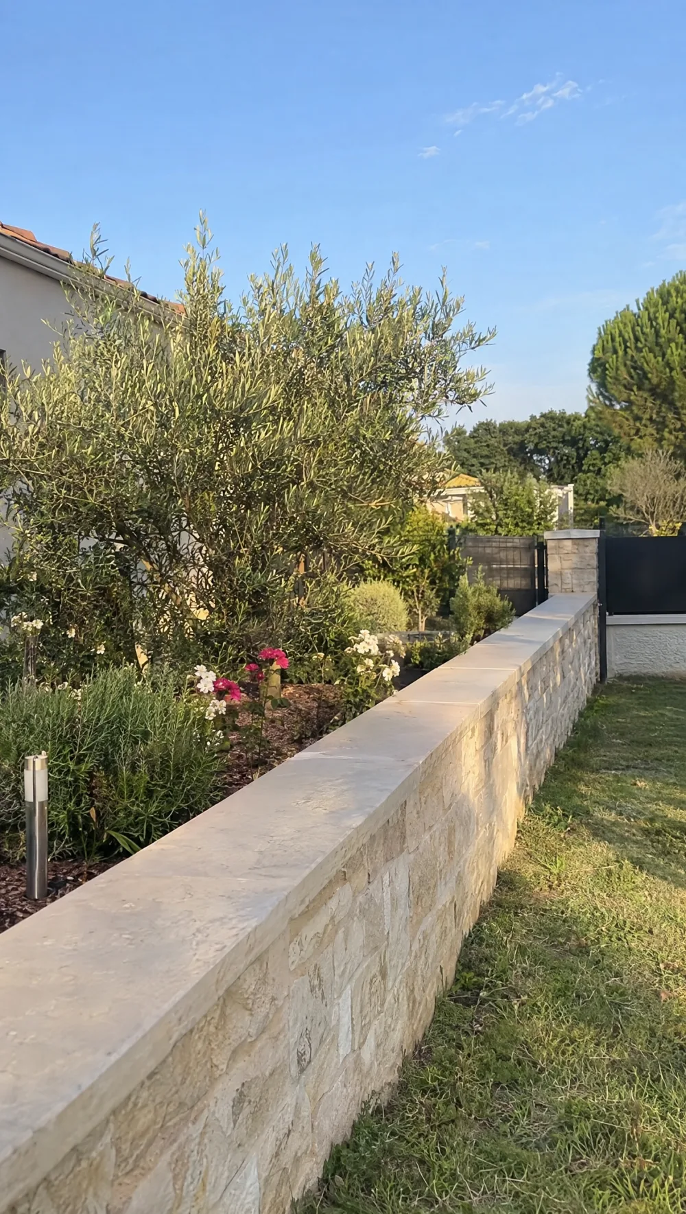 Muret réalisée par Eco Bat PMC